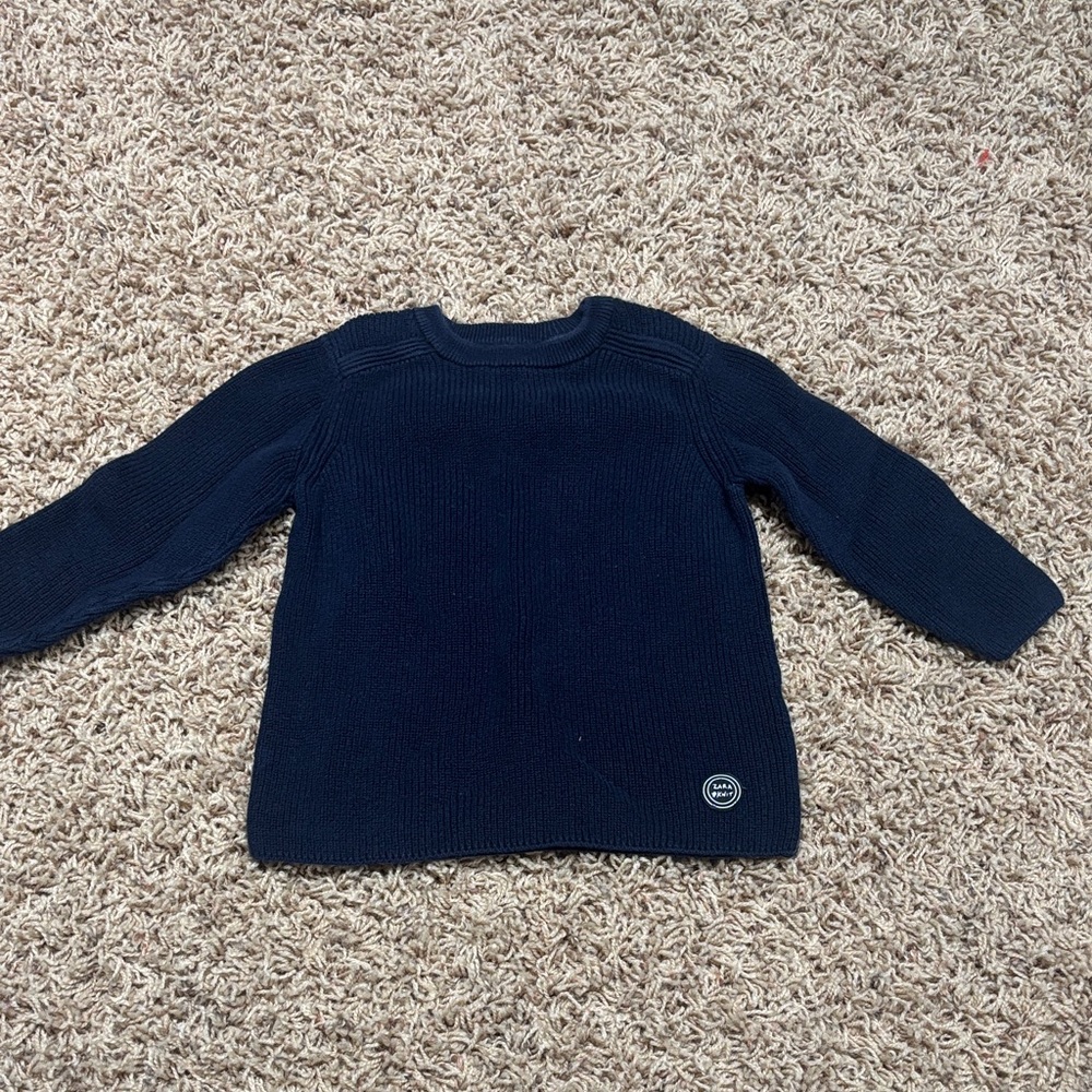 Zara Dark Blue Kids Sweater